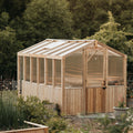 8' x 12' Cedar Greenhouse