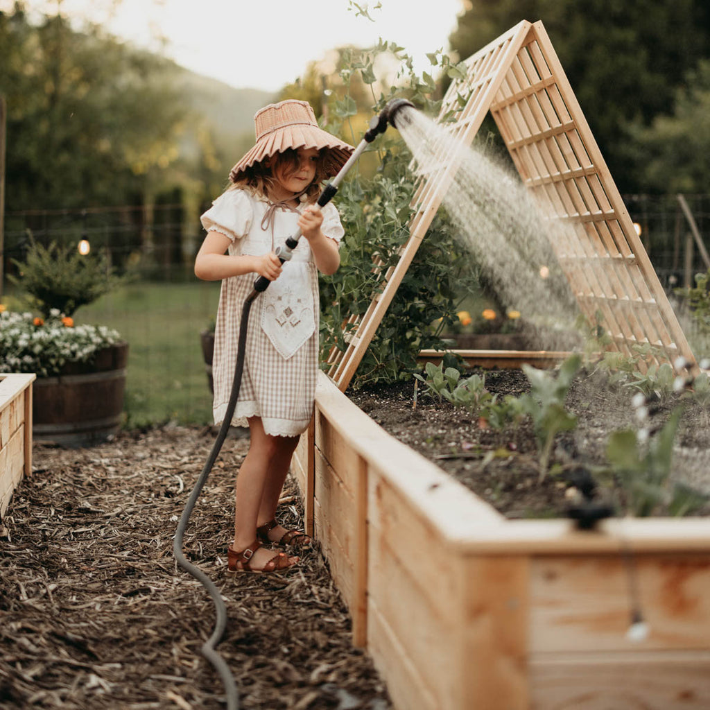 Natural Cedar A-Frame Trellises