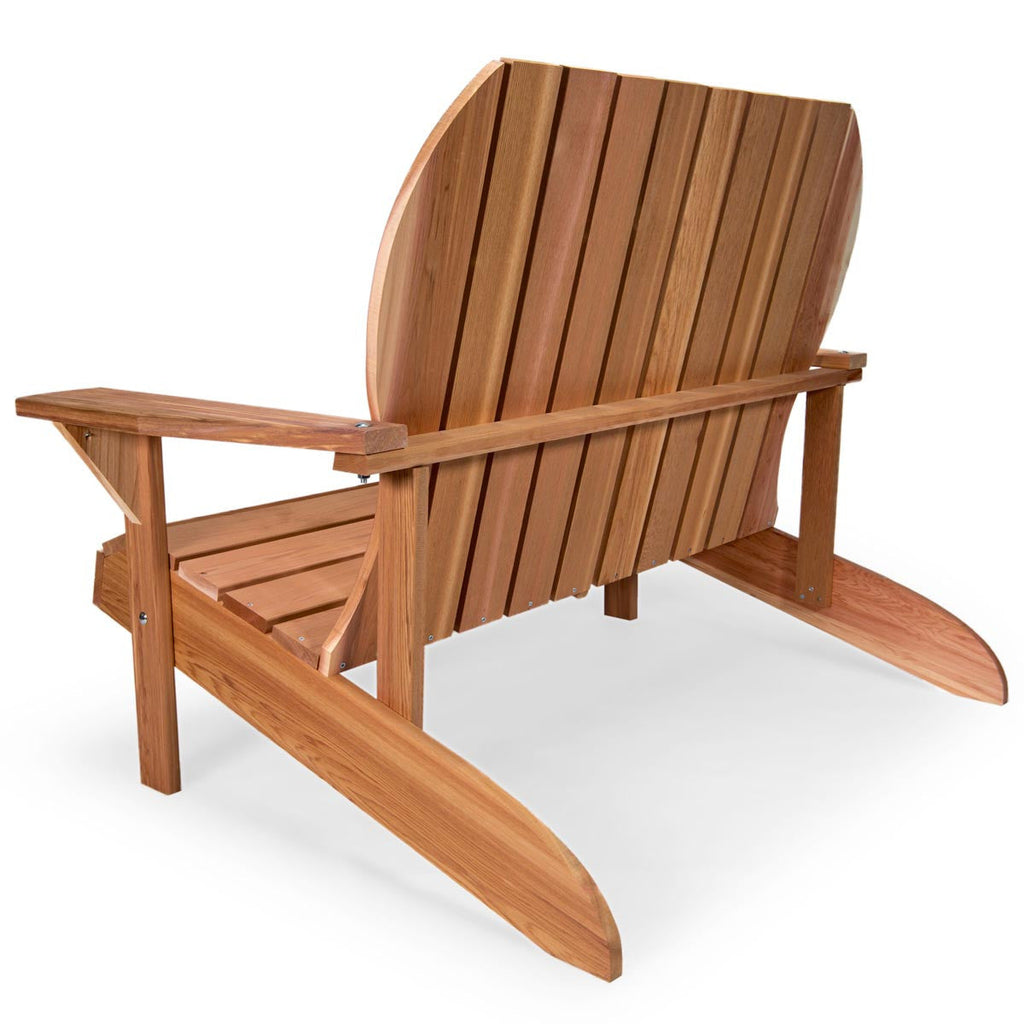 Cedar Adirondack Bench - 4.5' Wide