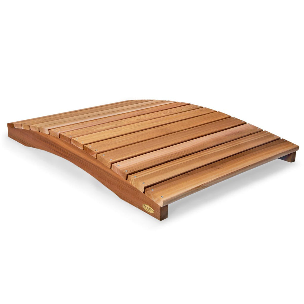 4' Cedar Garden Bridge