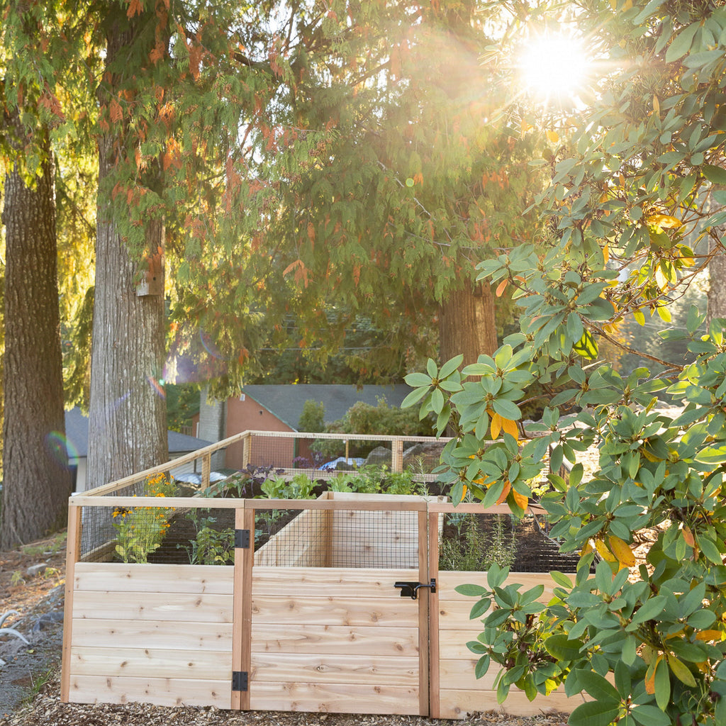 Cedar Complete Raised Garden Bed Kit - 8' x 12'