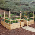 Deer Proof Cedar Complete Raised Garden Bed Kit - 12' x 8'