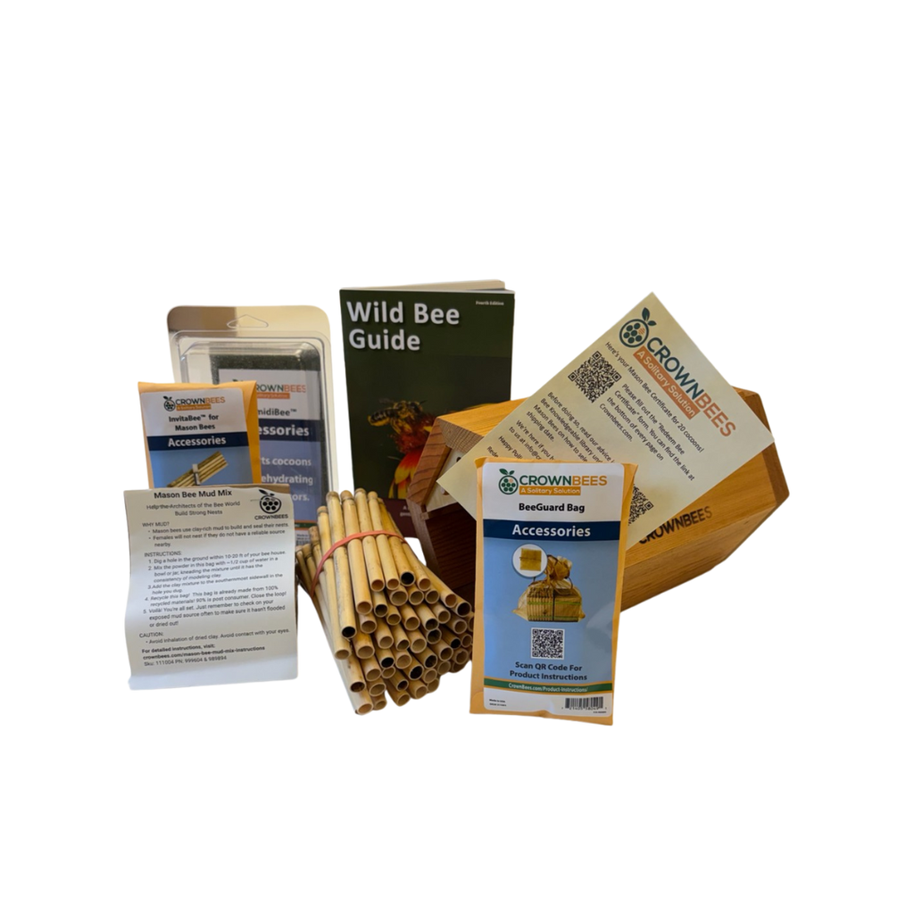 Cedar Cabana Complete Kit Bee House & Bee Certificate