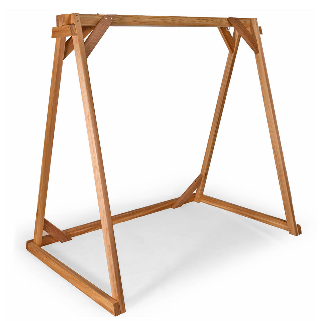 6' Cedar Hanging Garden Swing & Frame