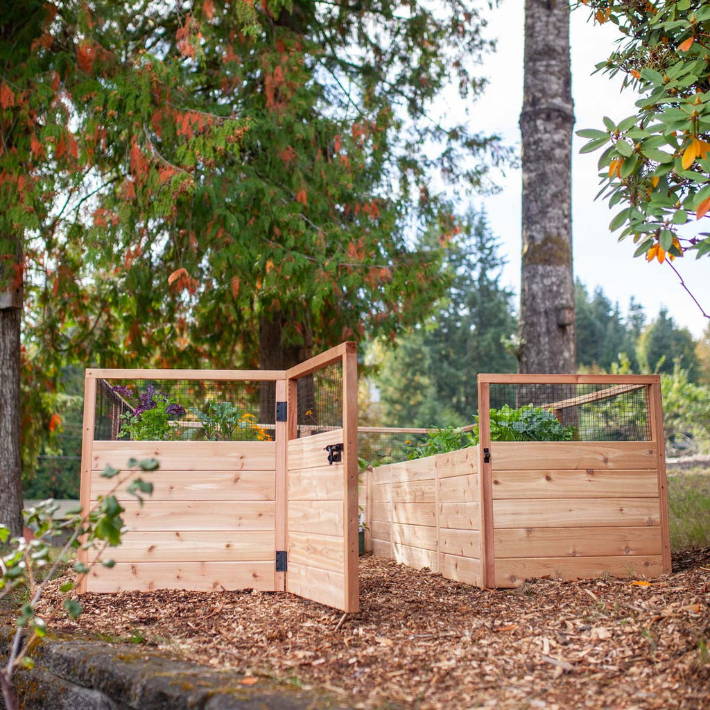 Cedar Complete Raised Garden Bed Kit - 8' x 12'