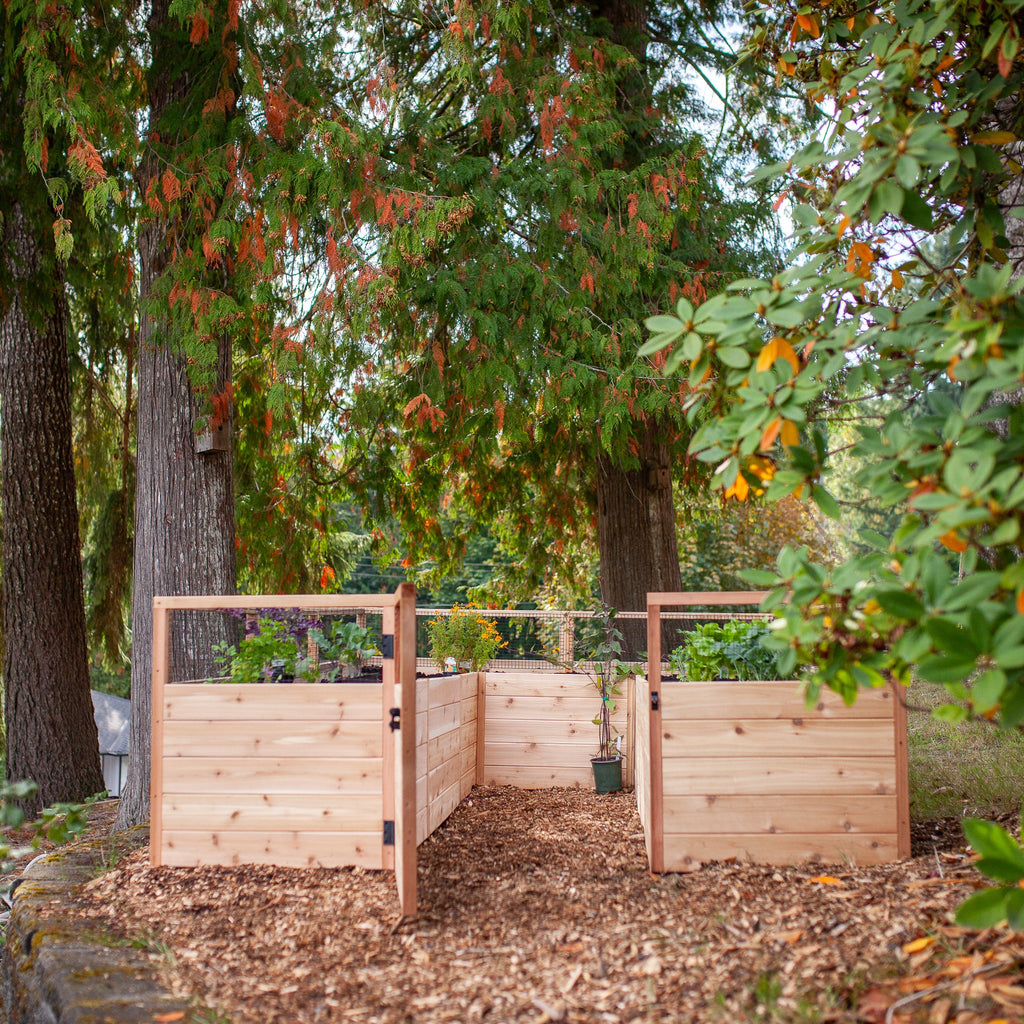 Cedar Complete Raised Garden Bed Kit - 8' x 12'