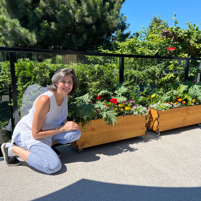 LowRider Self-Watering Cedar Planter