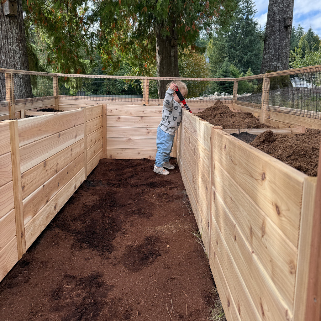 Cedar Complete Raised Garden Bed Kit - 8' x 12'