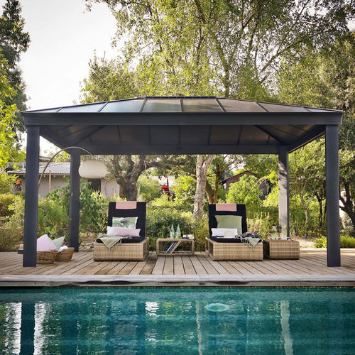 12' Dallas Aluminum Hardtop Gazebo Kit