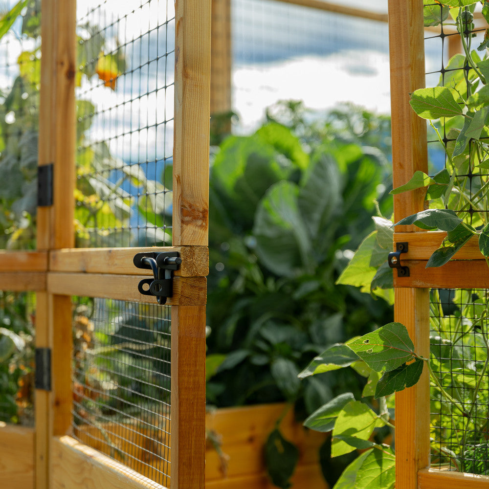 Deer Proof Cedar Complete Raised Garden Bed Kit - 12' x 8'