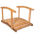 4' Cedar Garden Bridge & Handrails