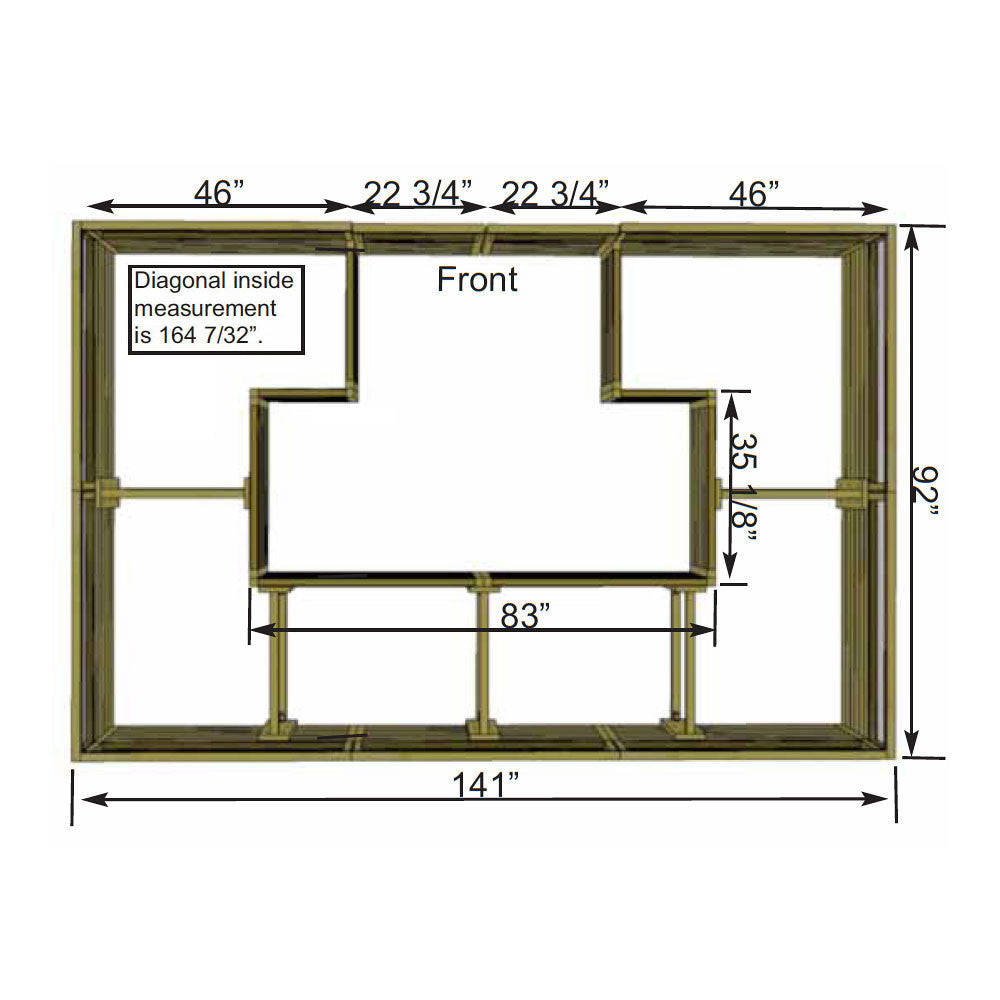 Deer Proof Cedar Complete Raised Garden Bed Kit - 12' x 8'